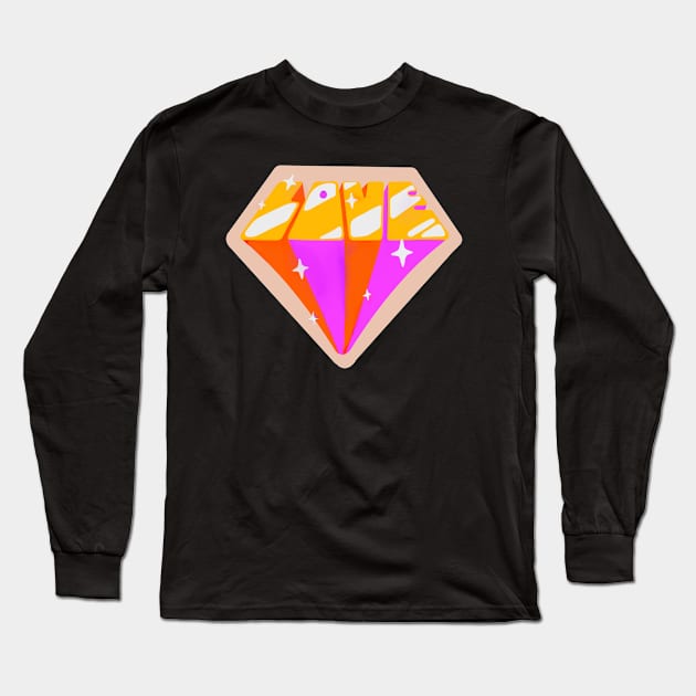 love Long Sleeve T-Shirt by AUDREYHELLADOPE